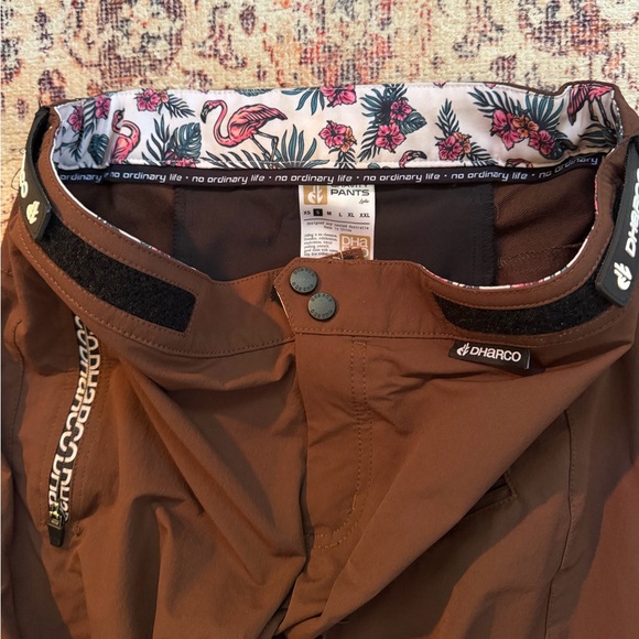 Brown Technical Track Pants with Zip Pockets - Unbranded - Picture 4 of 7